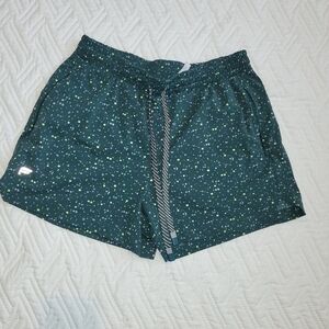 FABLETICS Size S Women's Green Patterned Shorts. Used Excelent Condition